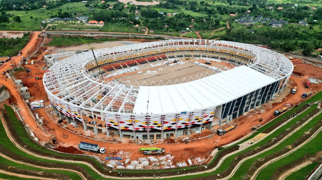 PHOTOS: Hoima Stadium Construction Enters Final Stretch As 2027 AFCON Looms