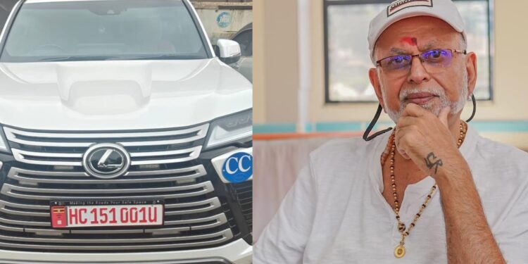 Sudhir Ruparelia Among First Diplomats to Use Uganda’s New Digital Number Plates