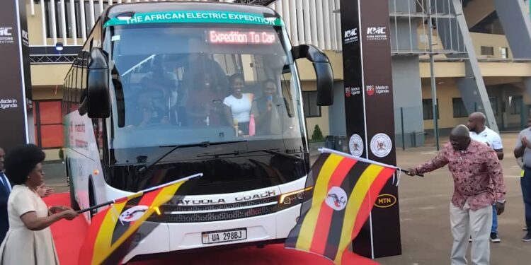 Ugandan-Made Electric Bus Completes Historic 13,700km Journey from Namboole to South Africa