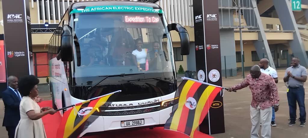 Ugandan-Made Electric Bus Completes Historic 13,700km Journey from Namboole to South Africa