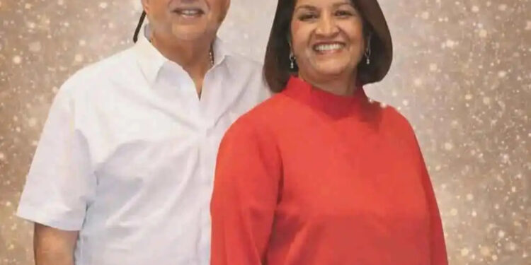 Sudhir Ruparelia and Wife Jyotsna Extend New Year Wishes to Ugandans