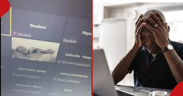 Video: Student Spotted in Bed with Lover as He Forgets to Turn Off Camera During Zoom Class
