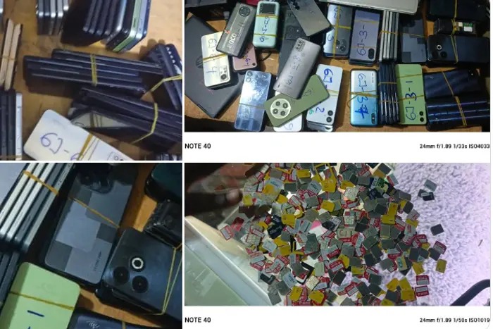 13 Arrested as Police Recover 723 Suspected Stolen Phones, 460 SIM Cards in Kampala